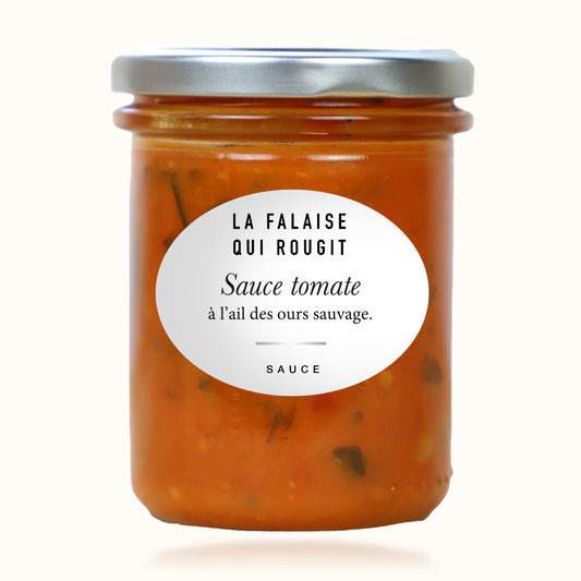 Sauce tomate de Normandie à l'ail des ours sauvage