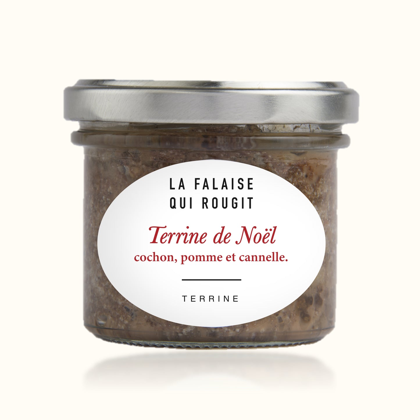 Terrine de Noël, cochon, pomme et cannelle