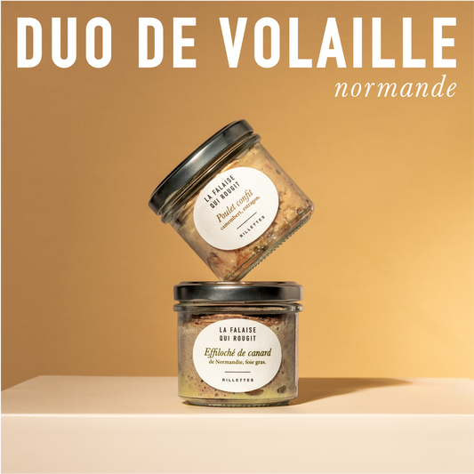 Duo de volaille normande